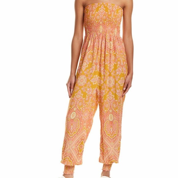 Free People Thinking of You Jumpsuit 🧡 - Picture 3 of 5